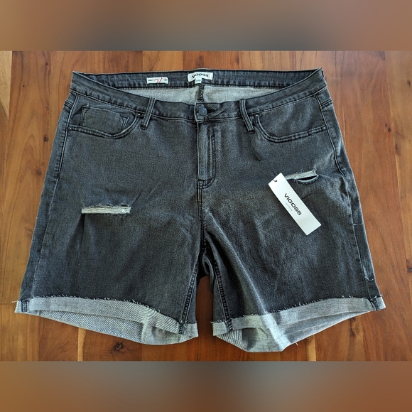 NWT Vigoss Marley Mid rise short size 20W - Picture 2 of 11
